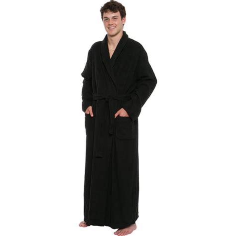 men's black long robes.